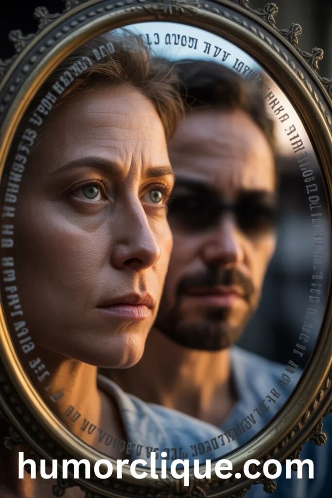  "Woman using biblical discernment to recognize hidden manipulation tactics and deceptive behavior through spiritual awareness and God's wisdom"