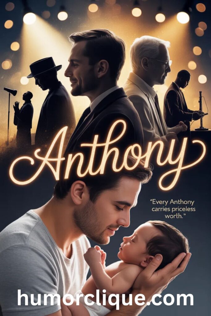 Famous People Named Anthony