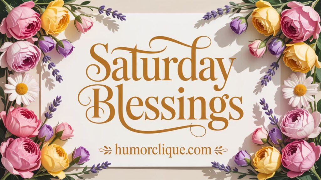 153+ Positive Weekend Saturday Blessings Images and Quotes