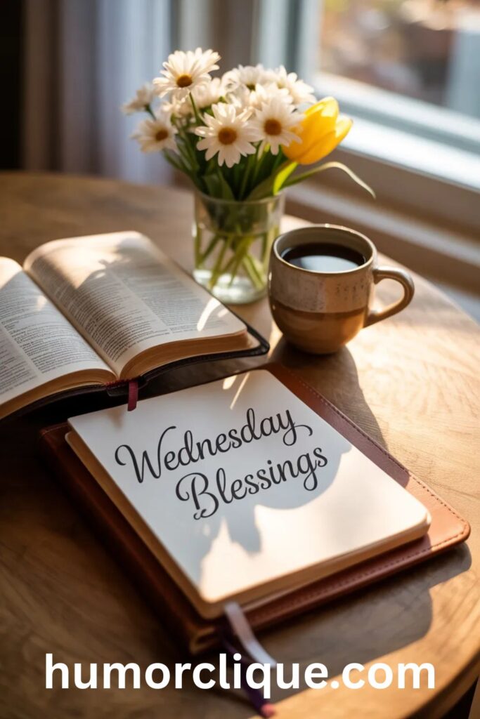 Wednesday blessings symbolizing faith gratitude hope and midweek encouragement