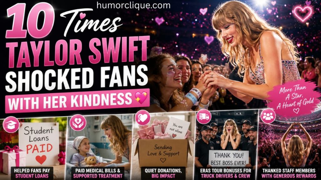 10 Times Taylor Swift Shocked Fans With Her Kindness 💖